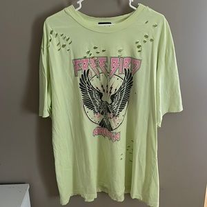 Lime Free Bird Shirt